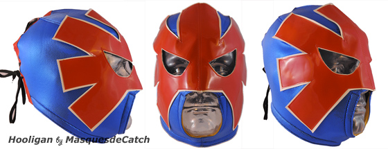 Masque de catcheur "Hooligan"