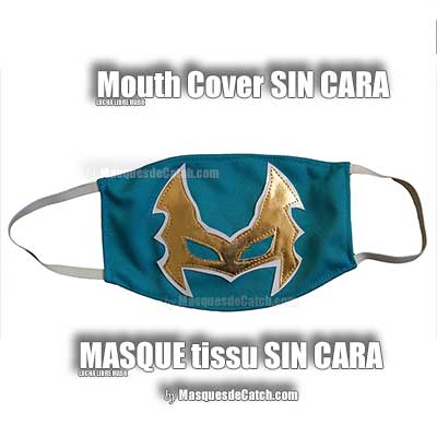 Masque Mouth Cover Sin Cara