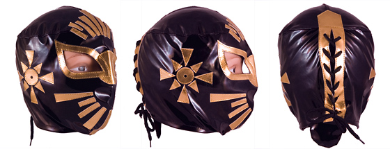 Masque de Catch Mistico Noir - enfant