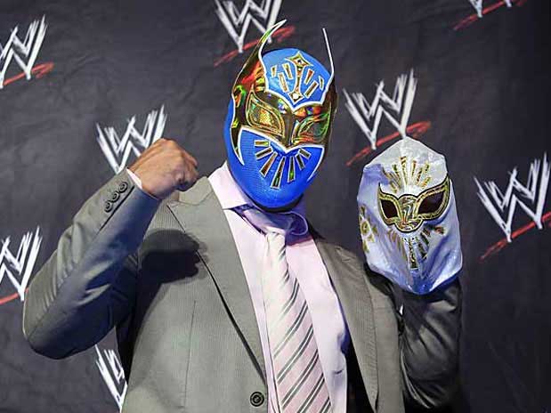 sin cara face without mask. sin cara face without mask.