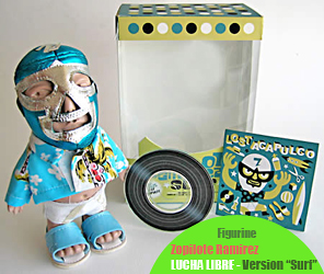 Zopilote Ramirez, version "Surf" figurine Art Toy Collector