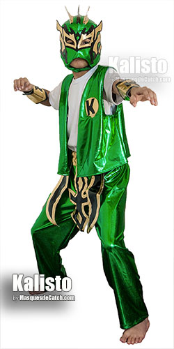 Déguisement de Kalisto classique Vert