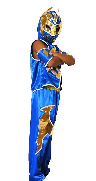 Dguisement Enfant Sin Cara classique Bleu