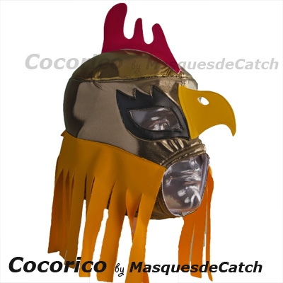 Masque Lucha Libre Cocorico